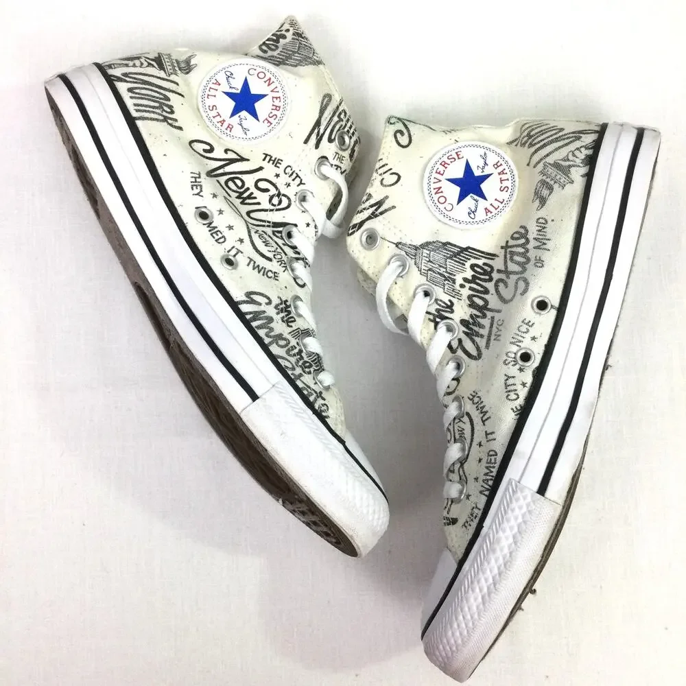Converse Chuck Taylor NYC Streetwear Canvas Men's Lace Up Ankle Skater Sneaker 8 - Picture 6 of 14